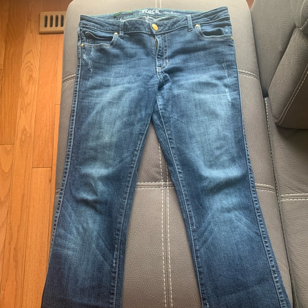 Rock 47 by Wrangler Ultra Low Rise Jeans with bejewelled Pockets